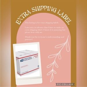 USPS Priority Mail Shipping Label extra postage needed when over 5 pounds.
